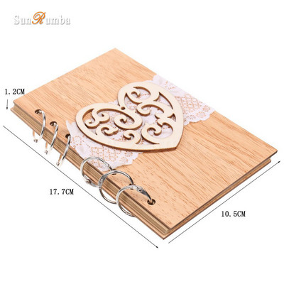 1 tk rustikaalne pulmakaunistus Külalisteraamatud Pulmadekoratsioon Piduliku peo tarvikud Sündmuspeo puidust tühjad signatuuriga külalisteraamatud