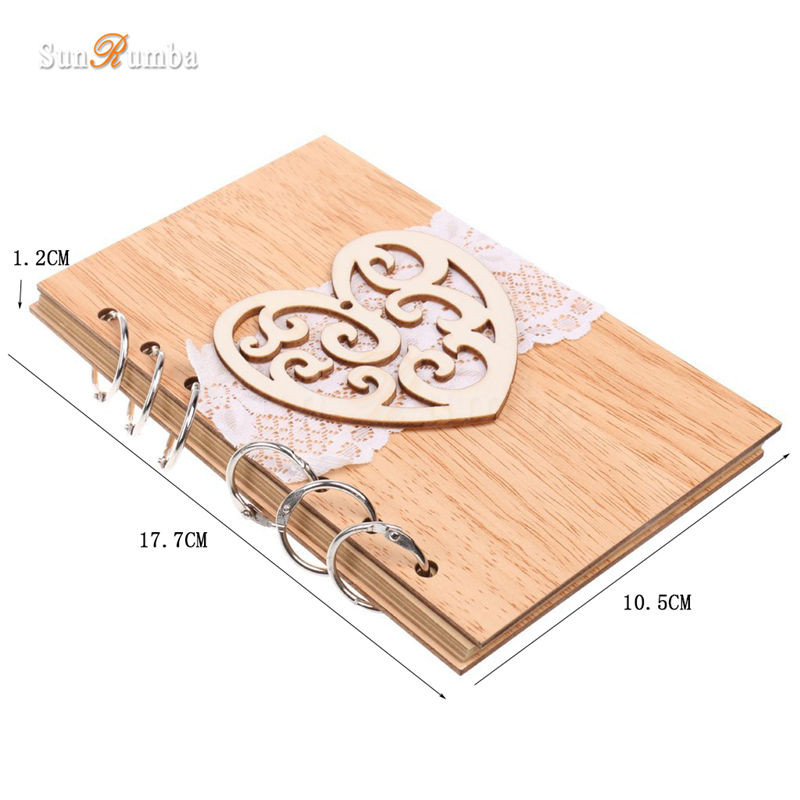 1 tk rustikaalne pulmakaunistus Külalisteraamatud Pulmadekoratsioon Piduliku peo tarvikud Sündmuspeo puidust tühjad signatuuriga külalisteraamatud