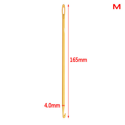 1/3 buc. Afgan Tunisian Aluminiu Croșetat Ac de tricotat Instrument de tricotat manual cu un ochi Ace de cusut Croșetat