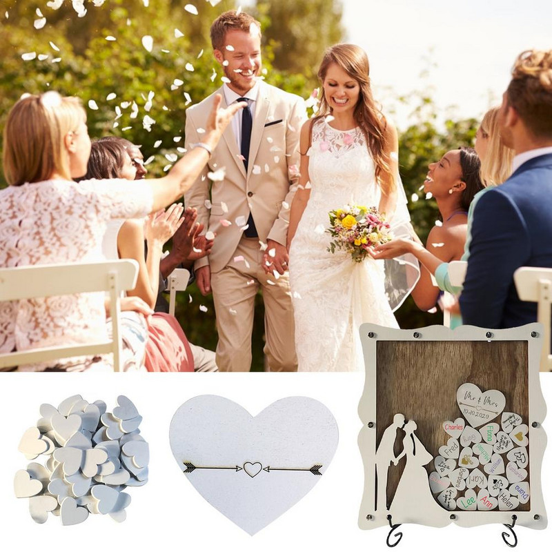 Vestuvių svečių knyga Asmeninis vestuvių dekoravimas Kaimiškas saldžių vestuvių svečių knyga tinka vestuvėms gimtadienio vakarėliams