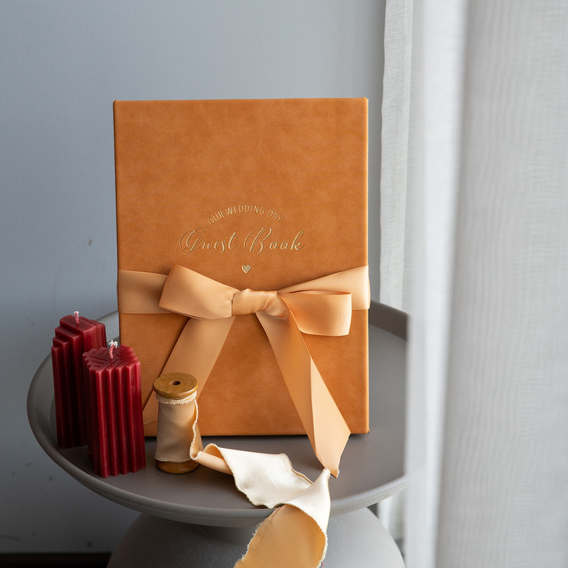 Wedding Favor Ins Signature Svečių knygos vestuvių vakarėliui Mėlyna rožinė Kokybiškos priesaikos knygos Meilės deklaracija Vestuvės suasmenintos