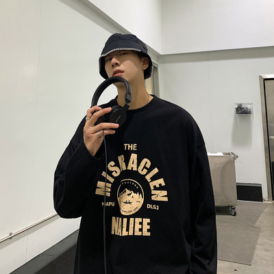 Trükiga kevad-sügis meeste pluus