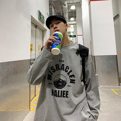 Trükiga kevad-sügis meeste pluus