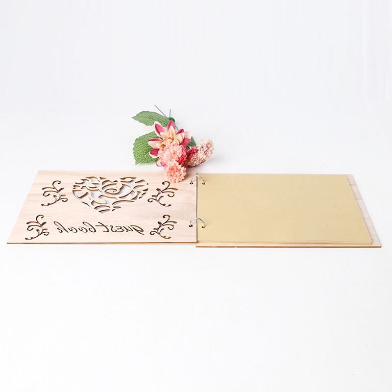 „Pasidaryk pats“ nuotraukų knyga „Vestuvių signaure“ medinė širdies knyga, individualizuota vestuvių dekoracija „Kaimiškas vestuvių svečių knyga“ vakarėlio dekoras