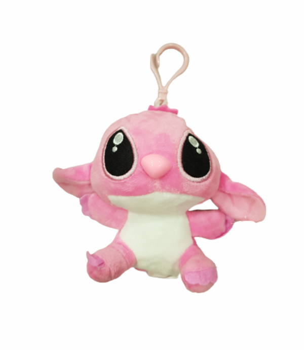 Играчка Stitch, Плюшена, Розов0, 12 см