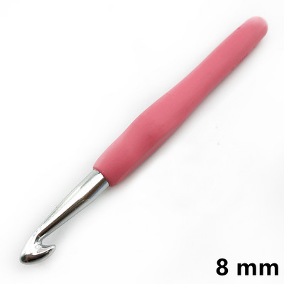 2mm-10mm 14 dimensiuni mâner moale croșetat ace de tricotat set de instrumente bricolaj fire pulover mănuși pălărie țesut instrumente artizanale