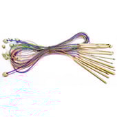 Ace de tricotat din bambus carbonizat Covor de țesut Covor Flexibil de croșetat afgan tunisian 10 mm - 3 mm Set de tricotat cu ac de țesut