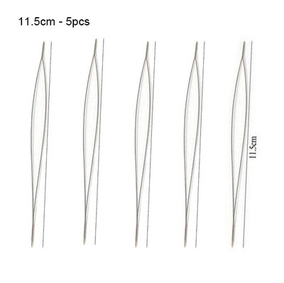 5/6/8 buc ace de mărgele Ace curbate deschise pentru brățară cu mărgele Instrumente de fabricare de bijuterii DIY, realizate manual, ace de filet cu margele