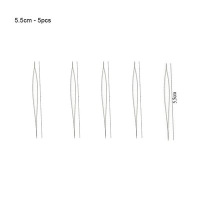 5/6/8 buc ace de mărgele Ace curbate deschise pentru brățară cu mărgele Instrumente de fabricare de bijuterii DIY, realizate manual, ace de filet cu margele