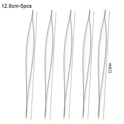 5/6/8 buc ace de mărgele Ace curbate deschise pentru brățară cu mărgele Instrumente de fabricare de bijuterii DIY, realizate manual, ace de filet cu margele