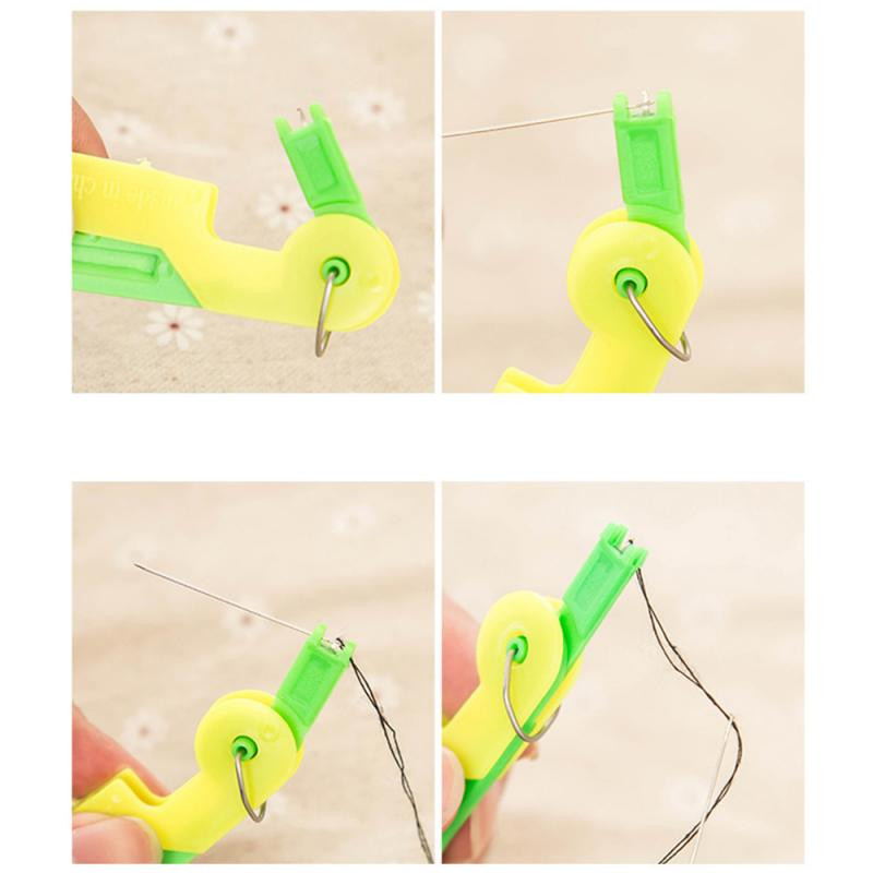 Nešiojamas siuvimo adatų sriegis, antpirštis, siūlų įrankis, vyresnio amžiaus žmonių kreipiamasis adata, paprastas prietaisas, automatinis siūlų siuvimo reikmenys