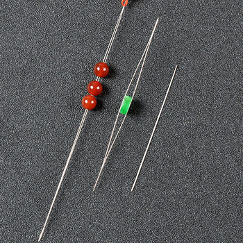 Νέο Open the Bead Needle DIY Beading Needles Προμήθειες για την κατασκευή χάντρες Χειροποίητες καρφίτσες Κοσμήματα Αξεσουάρ Εργαλεία Beading Needles