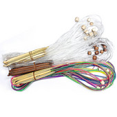 Ace de tricotat din bambus carbonizat Covor de țesut Covor Flexibil de croșetat afgan tunisian 10 mm - 3 mm Set de tricotat cu ac de țesut