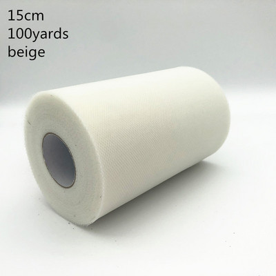 Tüll tekercs orsó 100 yard 15 cm organza tekercs tüll szövet Tutu szoknya lány baba zuhany esküvői dekoráció születésnapi dekoráció.