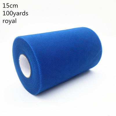 Tülli rullpool 100 jardi 15 cm organza rull tüllkangast Tutu seelik Tüdruk Beebi dušš Pulmakaunistus Sünnipäevakaunistus.