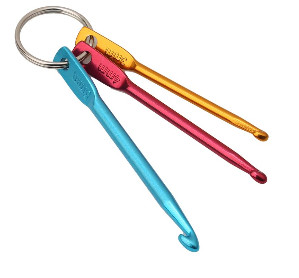 3 bucăți de culori mixte din aluminiu cu ac de tricotat set de croșetat breloc bricolaj pulover de călătorie accesorii de cusut instrumente 3/4/5mm