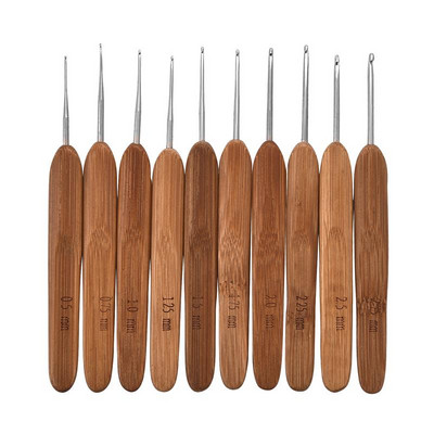 8/9tk värviline keraamiline käepide alumiiniumoksiidist heegelnõelad kudumisvardade komplekt Õmblusheegelnõelad kudumise õmblusnõelte jaoks Käsitsi valmistatud tööriist