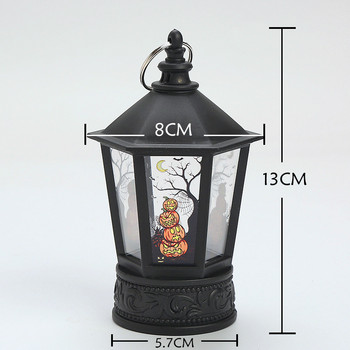 Halloween Lights Pumpkin Horror Ghost Wind Lantern DIY Κρεμαστά στολίδια Απόκριες Διακοσμήσεις για το σπίτι Πρωτοχρονιά Παιδικά Δώρα