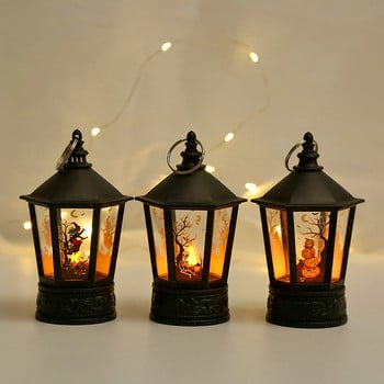 Halloween Lights Pumpkin Horror Ghost Wind Lantern DIY Κρεμαστά στολίδια Απόκριες Διακοσμήσεις για το σπίτι Πρωτοχρονιά Παιδικά Δώρα