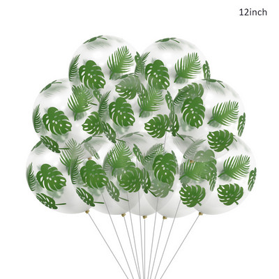 Τεχνητά τροπικά φύλλα φοίνικα Χαβάης Luau Party Aloha Διακόσμηση πάρτι με θέμα τη ζούγκλα για το γάμο Διακόσμηση τραπεζιού σπιτιού γενεθλίων