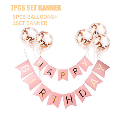 Dekoracije za rođendanske zabave od ružičastog zlata Jednokratno posuđe Papirnati tanjuri Šalice za djevojke Potrepštine za zabavu od ružičastog zlata