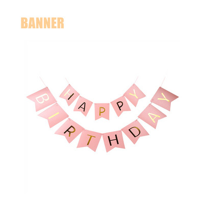 Dekoracije za rođendanske zabave od ružičastog zlata Jednokratno posuđe Papirnati tanjuri Šalice za djevojke Potrepštine za zabavu od ružičastog zlata