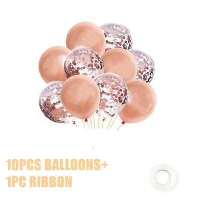 Dekoracije za rođendanske zabave od ružičastog zlata Jednokratno posuđe Papirnati tanjuri Šalice za djevojke Potrepštine za zabavu od ružičastog zlata