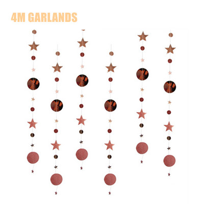 Dekoracije za rođendanske zabave od ružičastog zlata Jednokratno posuđe Papirnati tanjuri Šalice za djevojke Potrepštine za zabavu od ružičastog zlata