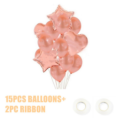 Dekoracije za rođendanske zabave od ružičastog zlata Jednokratno posuđe Papirnati tanjuri Šalice za djevojke Potrepštine za zabavu od ružičastog zlata