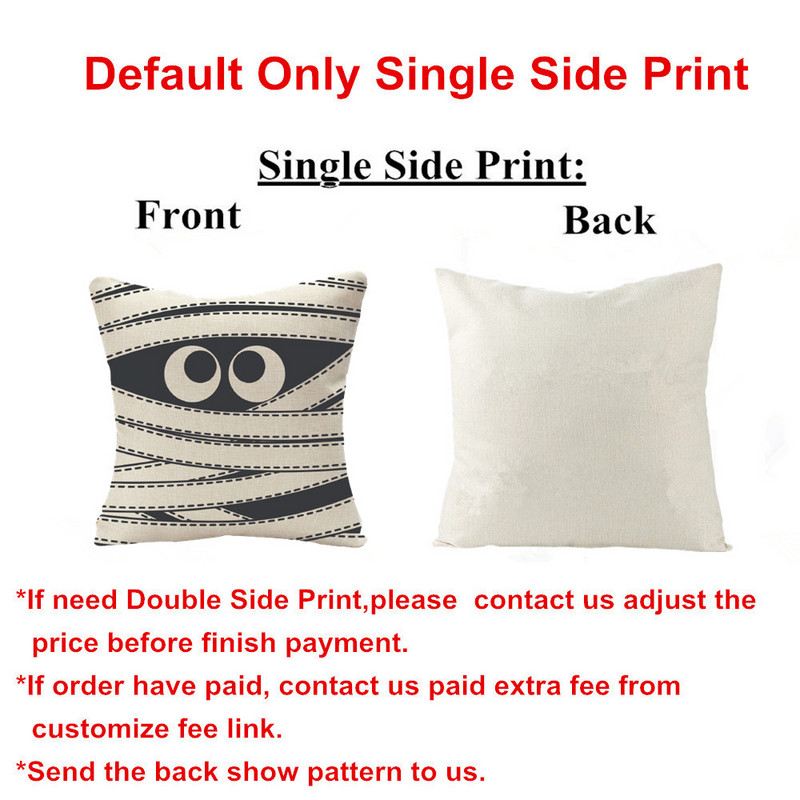 2022. Nova lanena noć vještica jesen jastučnica 18 inča trik ili poslastica seoska kuća mačka vještica kućne bacanje jastučnica za uređenje kauča