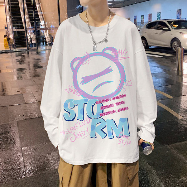 Ležerna muška bluza sa printom - tri boje