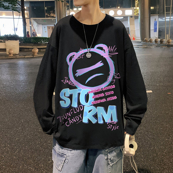 Ležerna muška bluza sa printom - tri boje