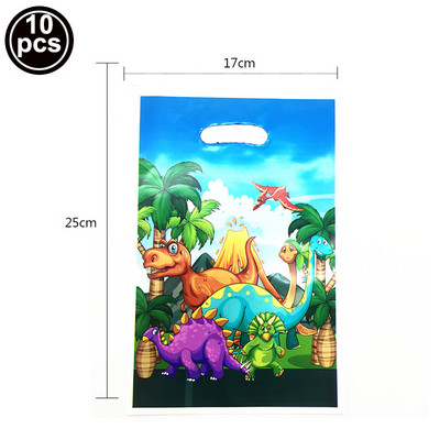 Baner s temom dinosaura, 3-metarski banner u obliku dinosaura Jungle Safari Party Baby Shower Dekoracija za rođendansku zabavu s dinosaurusima za djecu, dječake