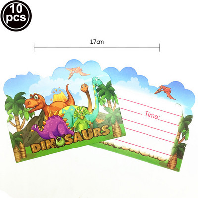 Baner s temom dinosaura, 3-metarski banner u obliku dinosaura Jungle Safari Party Baby Shower Dekoracija za rođendansku zabavu s dinosaurusima za djecu, dječake