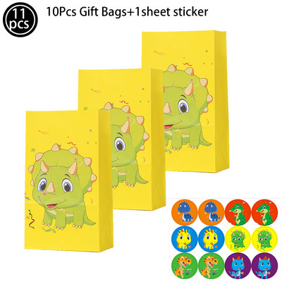 Baner s temom dinosaura, 3-metarski banner u obliku dinosaura Jungle Safari Party Baby Shower Dekoracija za rođendansku zabavu s dinosaurusima za djecu, dječake