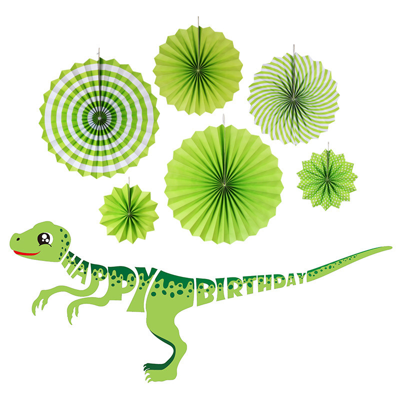 Baner s temom dinosaura, 3-metarski banner u obliku dinosaura Jungle Safari Party Baby Shower Dekoracija za rođendansku zabavu s dinosaurusima za djecu, dječake