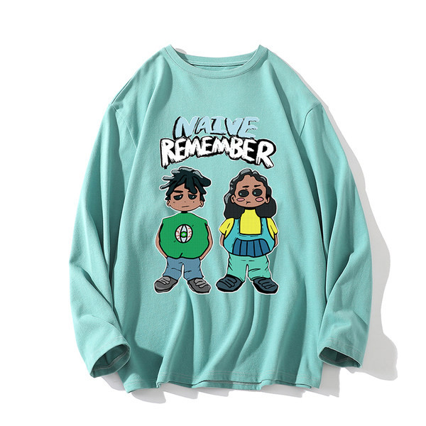 Muška bluza sa šarenim printom - široki model