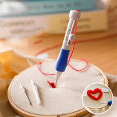 Komplet čarobnih igala za bušenje vezenja Kompleti igala za bušenje za vezenje Šivanje Diy Kit Pletenje Ručni alati za šivanje Ručni rad