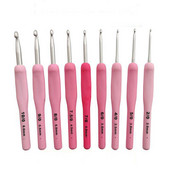 8 kom/set Drška Kukica Set Aluminij 2,5-6,0 mm Igle za pletenje Heklane igle Weave Zanatska pređa Heklani alati za šivanje