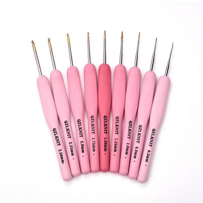 8 kom/set Drška Kukica Set Aluminij 2,5-6,0 mm Igle za pletenje Heklane igle Weave Zanatska pređa Heklani alati za šivanje