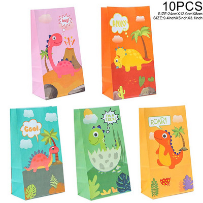 Posuđe za jednokratnu upotrebu s temom dinosaura Jurski dinosaurusi rođendanski pribor Dekoracije za safari zabavu Baby Shower 1. rođendan u džungli