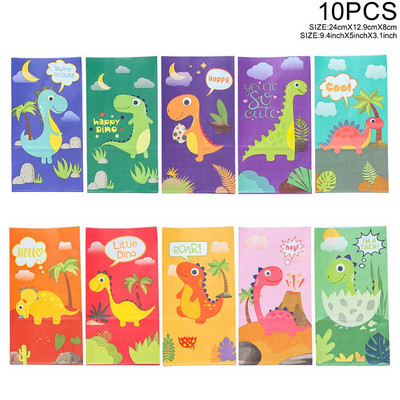 Posuđe za jednokratnu upotrebu s temom dinosaura Jurski dinosaurusi rođendanski pribor Dekoracije za safari zabavu Baby Shower 1. rođendan u džungli