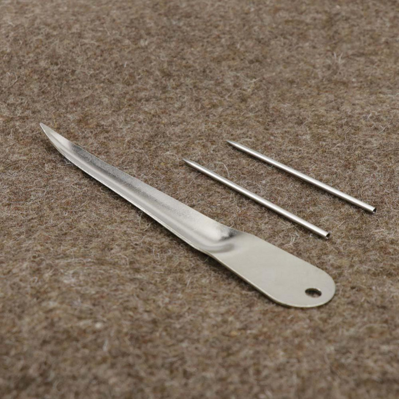 Umbrella Pry Cutter Σχοινί ύφανσης στημονιού Μαχαίρι Ατσάλινη βελόνα Craft Rattan Ραπτική λεπίδα Μαχαίρια Ύφανση Καρέκλες επισκευής Βελόνα ραψίματος