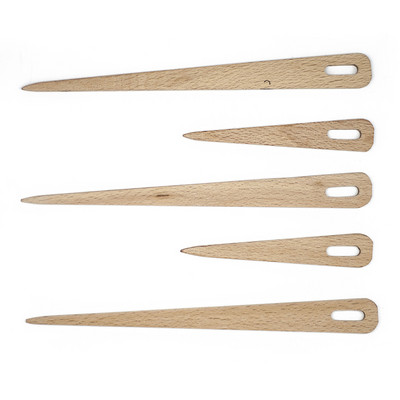 Ofertă fierbinte 5 buc. Instrumente de țesut din lemn pentru țesut pentru tapiserie Ace de tricotat Ace de tricotat Artizanat Instrumente pentru ace de cusut