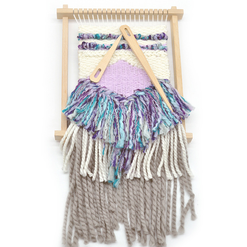 Ofertă fierbinte 5 buc. Instrumente de țesut din lemn pentru țesut pentru tapiserie Ace de tricotat Ace de tricotat Artizanat Instrumente pentru ace de cusut