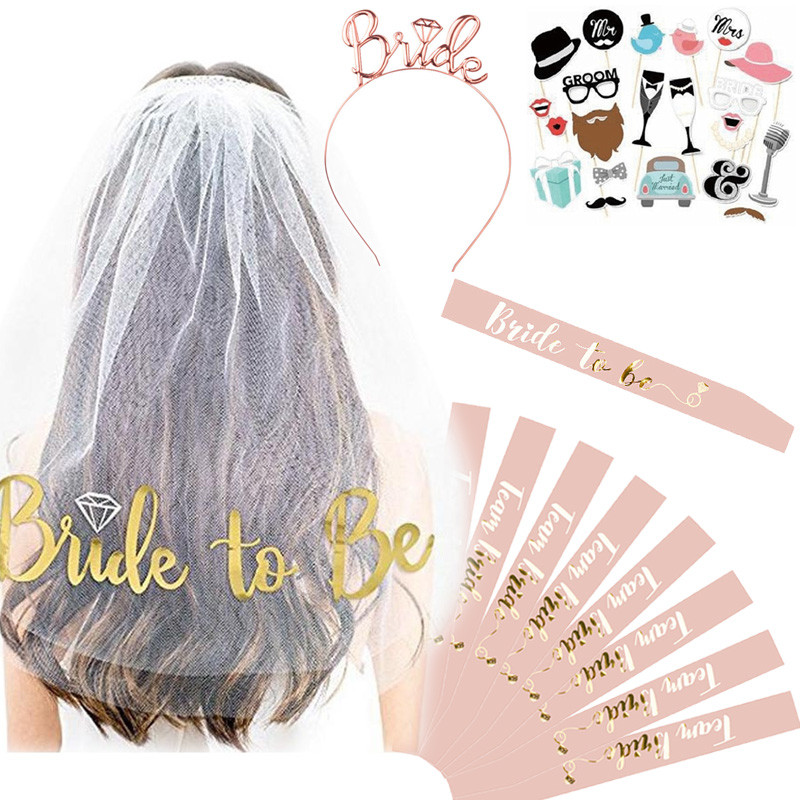 Bride To Be Big Wine Bottle Balloon Cheers Banner Bridesmaid Team Νύφη Διακόσμηση Γάμου Bachelorette Προμήθειες για πάρτι Επιτραπέζια σκεύη