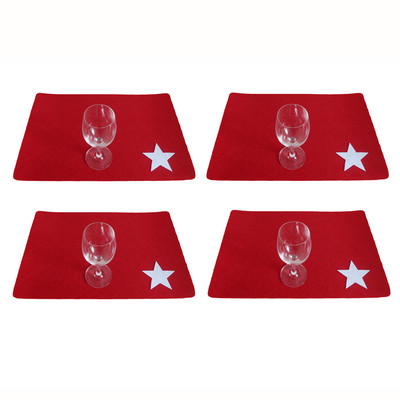 2022 Nova godina Božić 4 kom. Držači za posuđe Torbica za pribor za jelo Noževi Vilice Torbica za Božićni ukras Ukras za dom