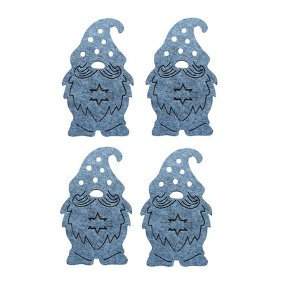 2022 Nova godina Božić 4 kom. Držači za posuđe Torbica za pribor za jelo Noževi Vilice Torbica za Božićni ukras Ukras za dom