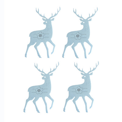 2022 Nova godina Božić 4 kom. Držači za posuđe Torbica za pribor za jelo Noževi Vilice Torbica za Božićni ukras Ukras za dom