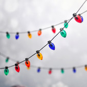 5M HOT Διακόσμηση Χριστουγεννιάτικου Δέντρου Χρώμα λάμπα γιρλάντα Κρεμαστό φωτιστικό κορδόνι DIY Γαμήλιο πάρτι Χριστουγεννιάτικο Σπίτι Πρωτοχρονιάτικο Στολισμός Navidad